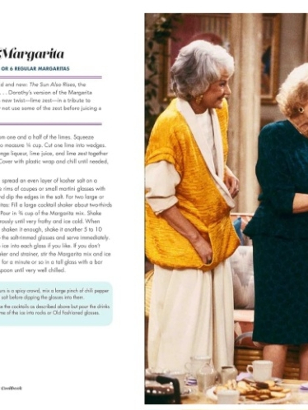 GOLDEN GIRLS Cookbook - Picture 2 of 4